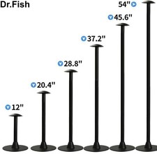 Dr.Fish Universal Telescoping Support Rods Simple Portable Kayaks Cover Support