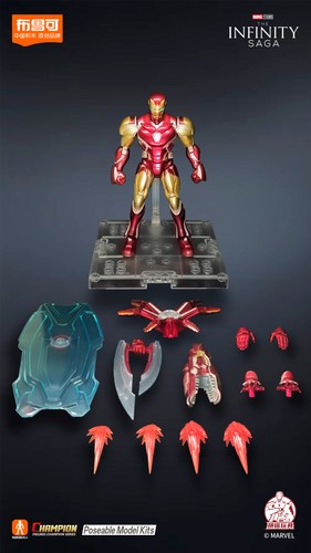 Figura de acción Blokees MARVEL Avengers Wolverine modelo campeón clase regalo - Imagen 9 de 24