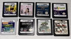 Nintendo 3DS & DS game lot Of 8 Cartridges Only Mario Kart SpongeBob Untested