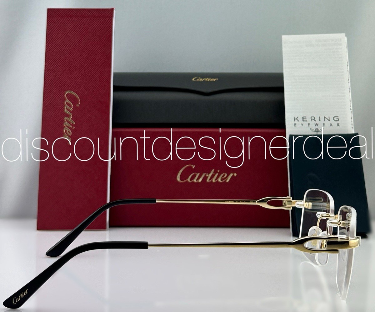 Cartier　ケース　新品未使用 Cartier CT0521o-001 56mm Eyeglasses JZ for sale online | eBay