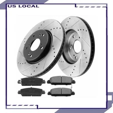 293MM Front Brakes Rotors Brake Pads for 2013 2014 2015-2022 Honda Accord TX A18