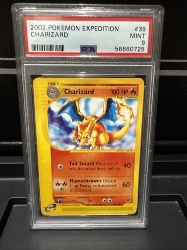 2002 Pokemon Expedition Charizard - PSA 9 MINT