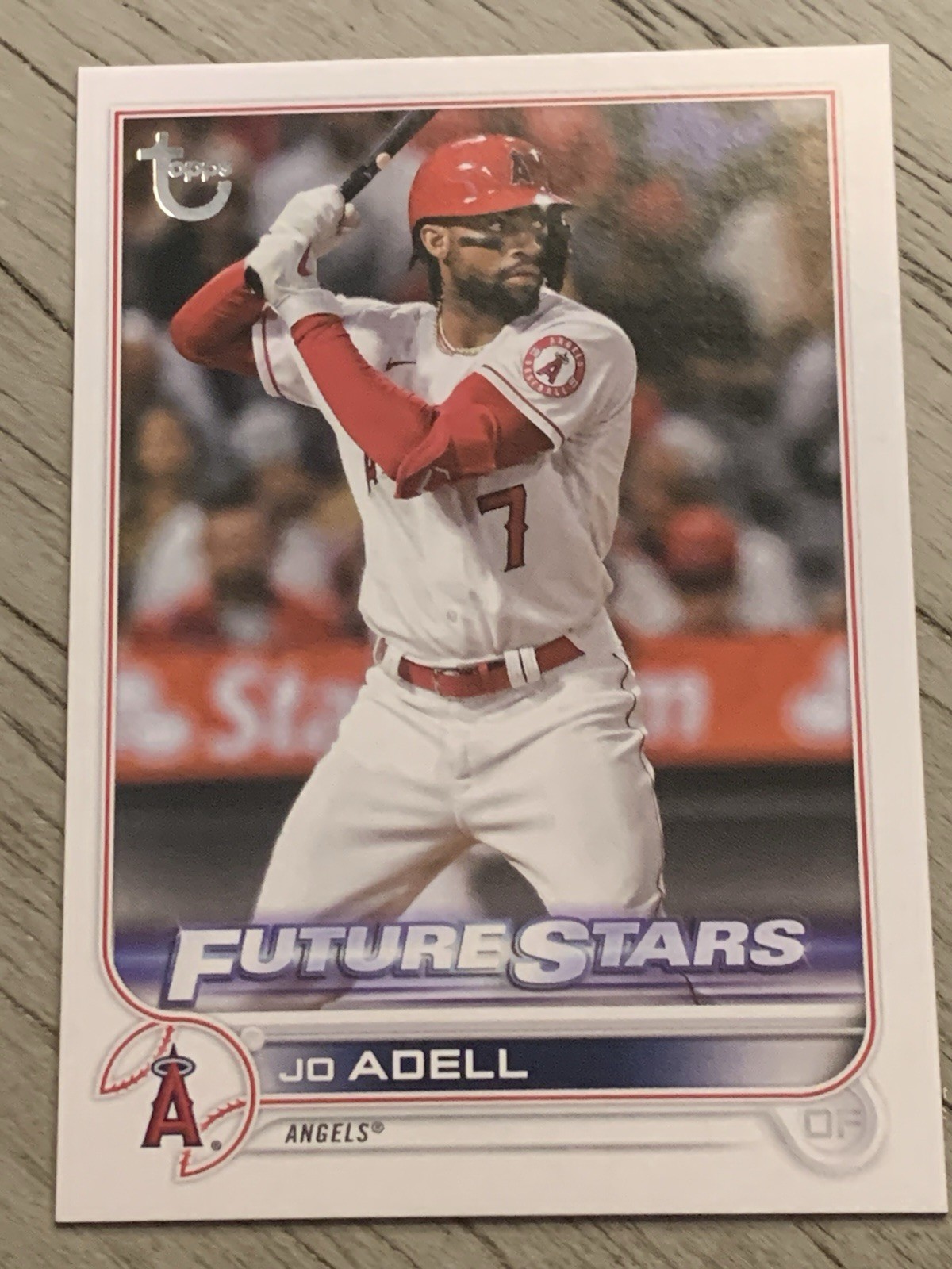 2022 Topps Series 2 Future Stars Jo Adell #388 Vintage Stock SP /99 Angels Rookie Card