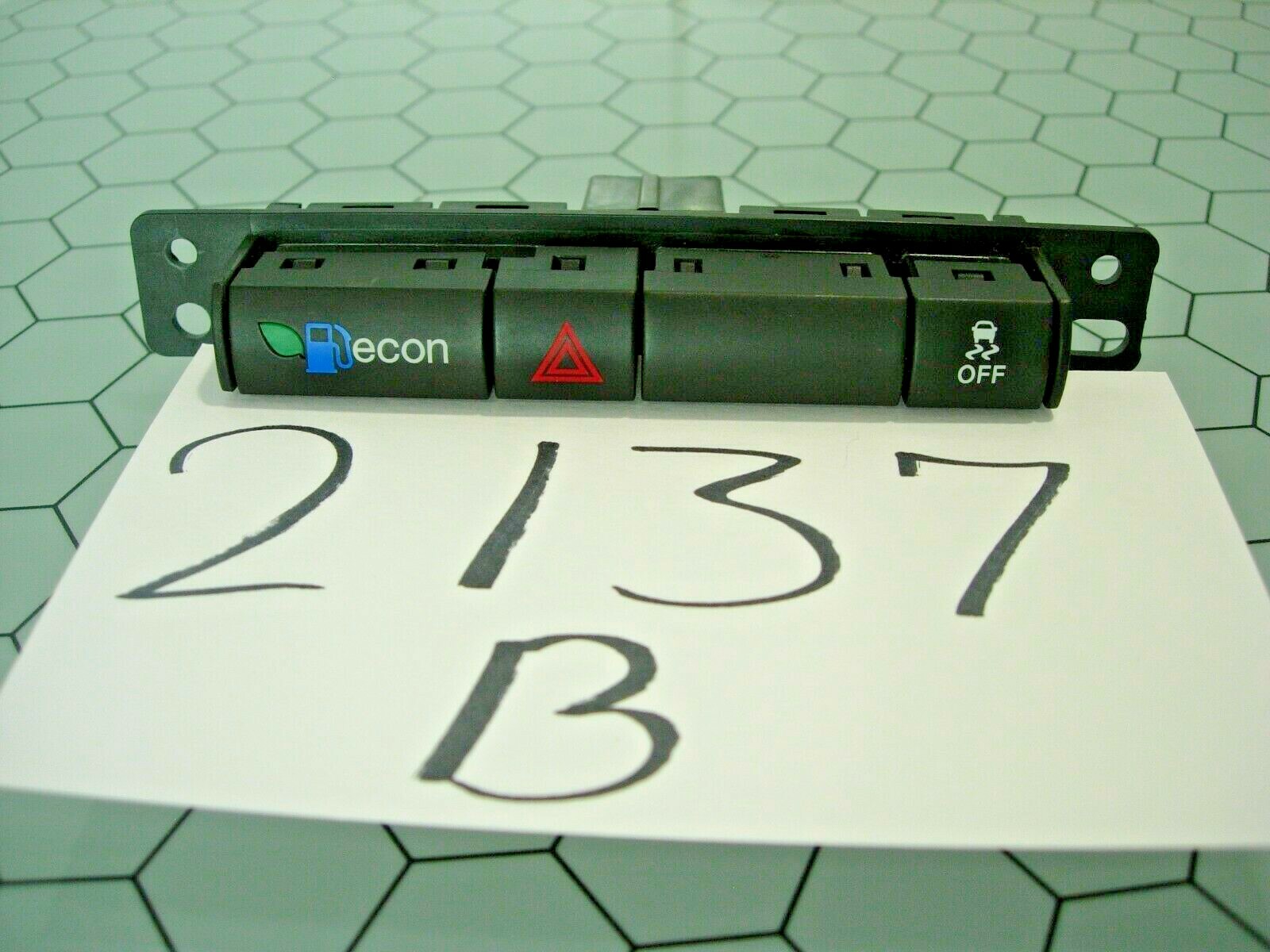 12 13 14 Dodge Caravan Econ Traction Hazard Switch Control Power #2137-B