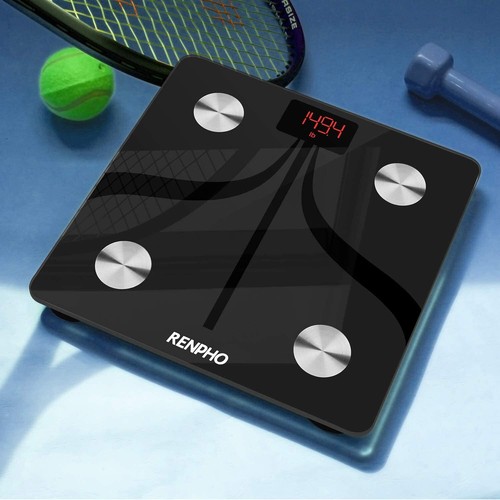 RENPHO Body Fat Scale Weight Bathroom Smart Digital Bluetooth USB Rechargeable - Picture 7 of 7