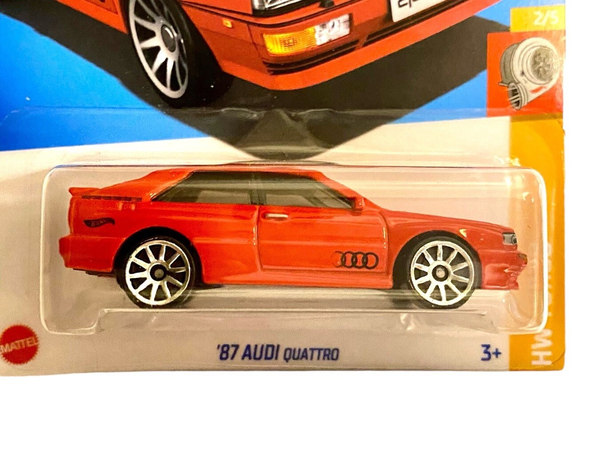 '87 AUDI QUATTRO 2台セット Hot Wheels 87 Audi Quattro Red #102 Mainline 2024 Case D/E