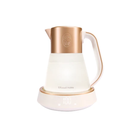 Russell Hobbs Calm Wasserkocher 27450-70 Glas Kupfer 1,7L Beleuchtung Klänge