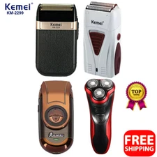 Kemei Electric Shaver Trimmer Razor Rechargeable Hair Beard Shaving Machine