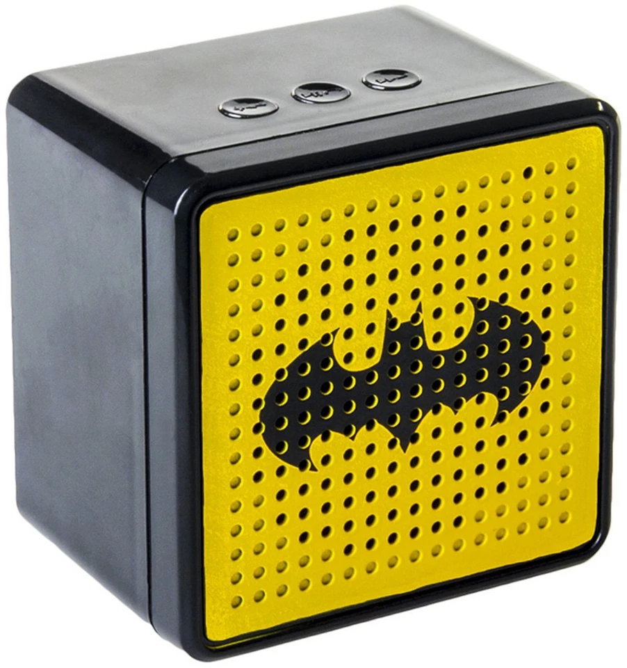 iHip Batman Bluetooth Portátil Inalámbrico Recargable Altavoz Llavero DC Comics Foto 2 de 4