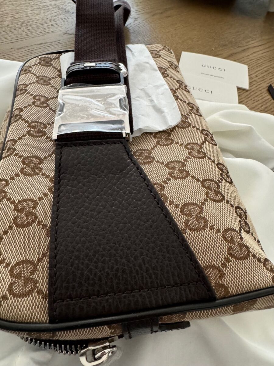 New GUCCI authentic belt bag crossbody beige brown GG New GUCCI authentic belt bag crossbody beige brown GG