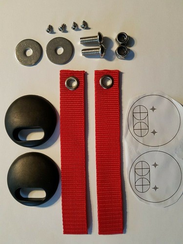 2 paneles ligeros para tarjetas de puerta efecto carbono FORD FIESTA MK6 * auto de pista de carreras - Imagen 5 de 7