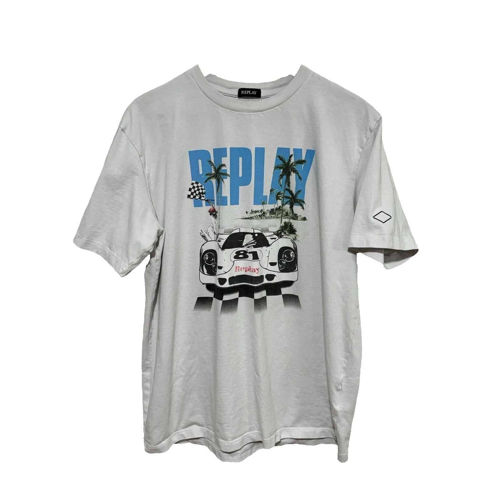 Replay Regular Size L T-Shirts for Men