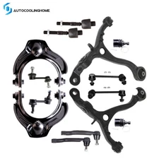 Front Upper & Lower Control Arm Sway Bar Tie Rod End For 2008-2012 HONDA ACCORD