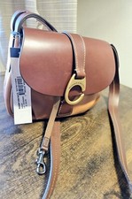 Dooney  Bourke Derby Florentine Small Flap Saddle Shoulder Crossbody Bag