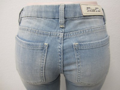Jean Miss Me Délavé Léger à Jambes Larges - Taille 26x34 - Neuf Avec étiquettes, Coupe Wide-leg Tendance