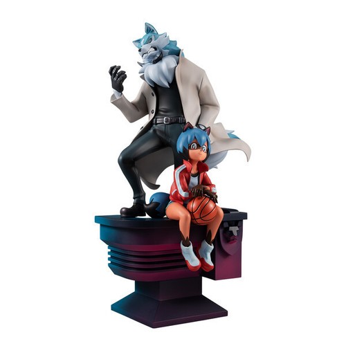 BNA Michiru Kagemori and Shirou Ogami Figure MegaHouse Brand New Animal SEALED