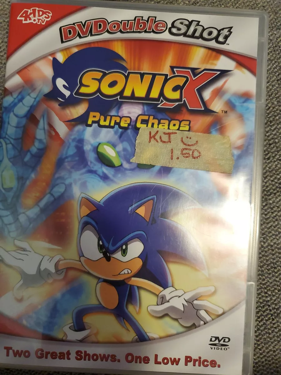 DVD: Used: Sonic X: Pure Chaos