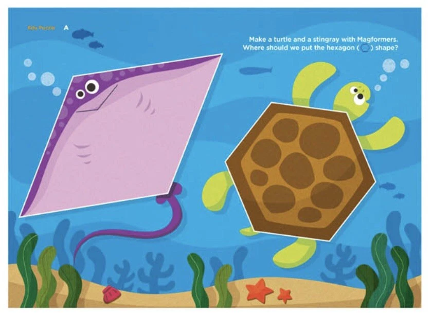 Magformers Intelligent Magnetic Construction SetFor Brain Development Puzzle Set - Image 3 of 4