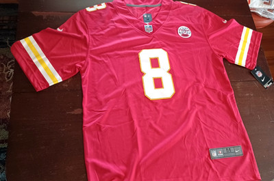 Kansas City Chiefs Deandre Hopkins #8 Nike Red Jersey Size XL