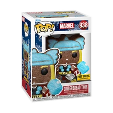 Funko POP! Marvel Gingerbread Thor Diamond Glitter #938 Hot Topic Exclusive