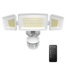 Flood Lights Ourtdoor Motion Sensor, 150LEDs 6500K Security Motion Sensor Out...