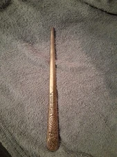 Tiffany Studios Zodiac acid etched letter opener