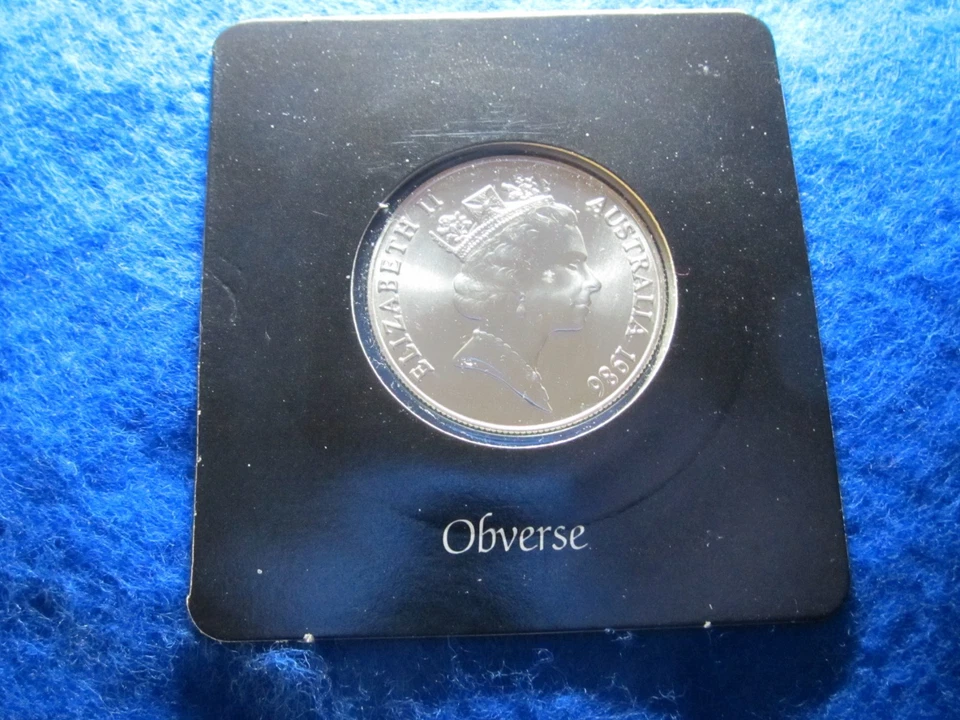 1986 Australia Silver 10 Dollars - State Series - Original Mint Holder and COA - Image 2 of 4