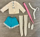 1969 vintage Barbie SKIPPER ICE CREAM 'N CAKE #1970 Outfit VGUC