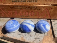 3 Vintage Akro Agate Marble Automobile Gear Shift Knob Rat Hot Rod