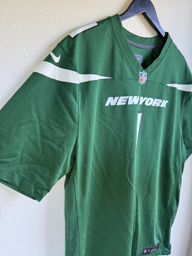 Nike NY Jets Men's Jersey XL Green Ahmad Sauce Gardner #1 On Field EUC - Picture 4 of 15