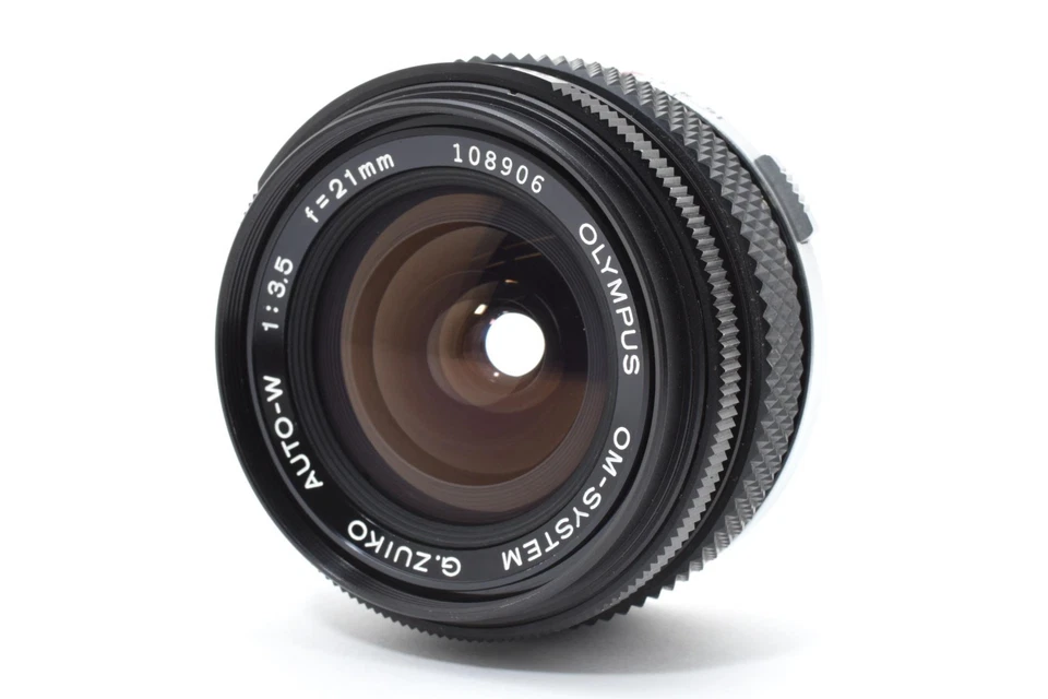Late [TOP MINT ] Olympus OM System Zuiko MC Auto W 21mm F3.5 Lens Japan - Image 2 of 4
