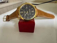 Men's  Swiss Legend Automatic Blue Sandstone  dial watch