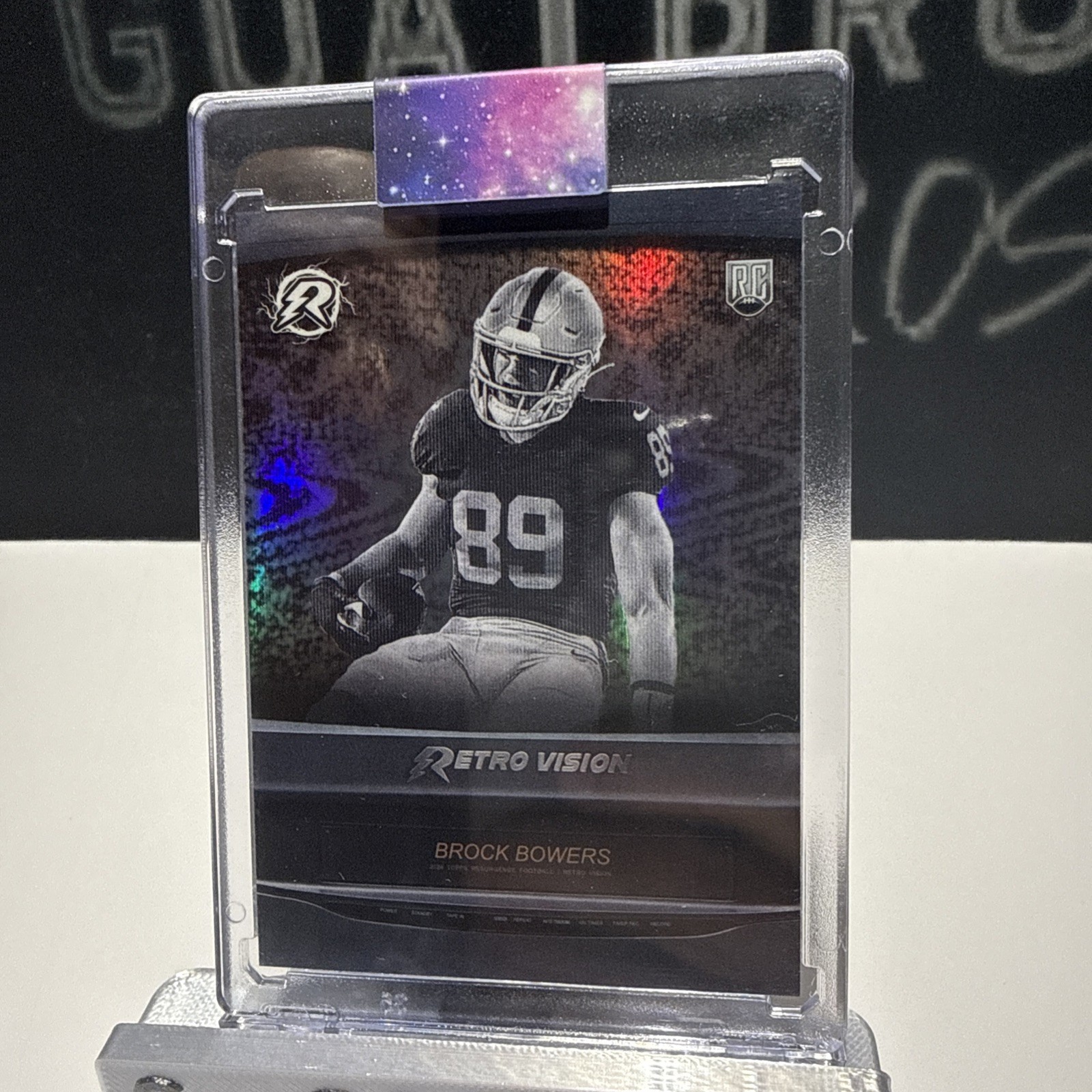 2024 Topps Resurgence Brock Bowers Rookie Retro Vision SSP Case Hit LV Raiders🔥