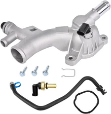 Upgraded Aluminum Coolant Housing Water Outlet 25193922 902-846 Engine Coolant W