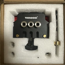 TOOLCOOL Self Centering Dowel Jig Kit Woodworking Doweling Jig Creates Edge
