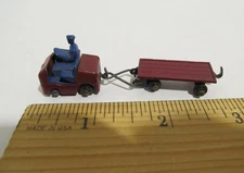 Vintage Dinky Dublo Toys # 076 LANSING BAGNALL TRACTOR & CART MECCANO