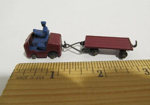 Vintage Dinky Dublo Toys # 076 LANSING BAGNALL TRACTOR & CART MECCANO