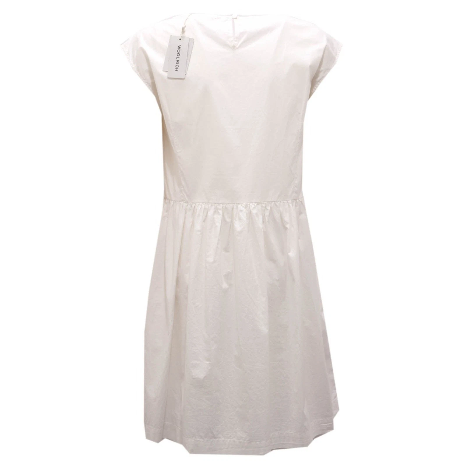 OFF WHITE 9109AH vestito donna WOORLICH women dress cotton off white
