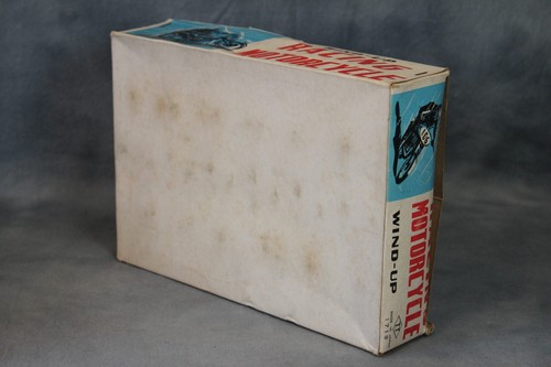 Original Box for Vintage 1950s Takatoku TT Toys Japan Wind Up Racing Motorcycle - Picture 6 of 6