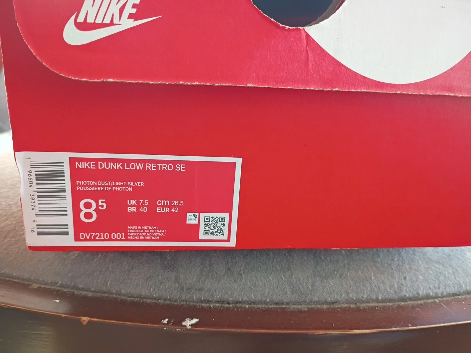 Size 8.5 - Nike Dunk SE Low Gone Fishing - Chinook Salmon