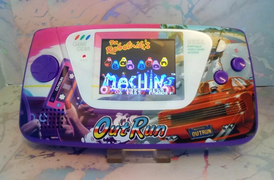 Sega Game Gear Mean Bean Machine boxed new clam case - Image 4 of 4