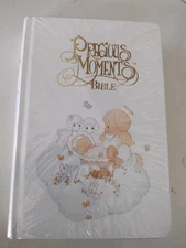 Vtg PRECIOUS MOMENTS Bible Baby Edition NKJV Nelson 202PM ~ Sealed, New!
