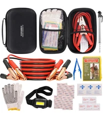 Coogeo Auto Roadside Emergency Kit Driving Car Truck RV Motorcycles Boats Safety