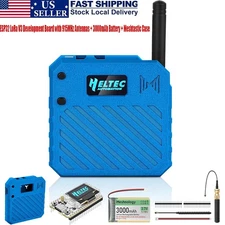 Heltec ESP32 LoRa V3 Development Board+915MHz Antennas +Battery+Meshtastic Case
