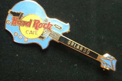 HRC Hard Rock Cafe Orlando Blue National Glenwood Guitar