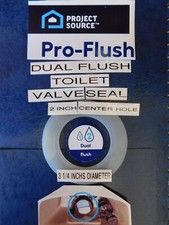 PROJECT SOURCE TOILET SEAL DUAL FLUSH 2 INCHES VALVE