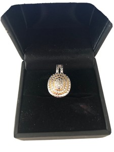 pendentif argent Plaqué Or