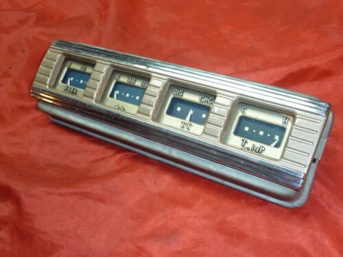 1947 1948 Blue Mercury Gauge Panel - Picture 3 of 7