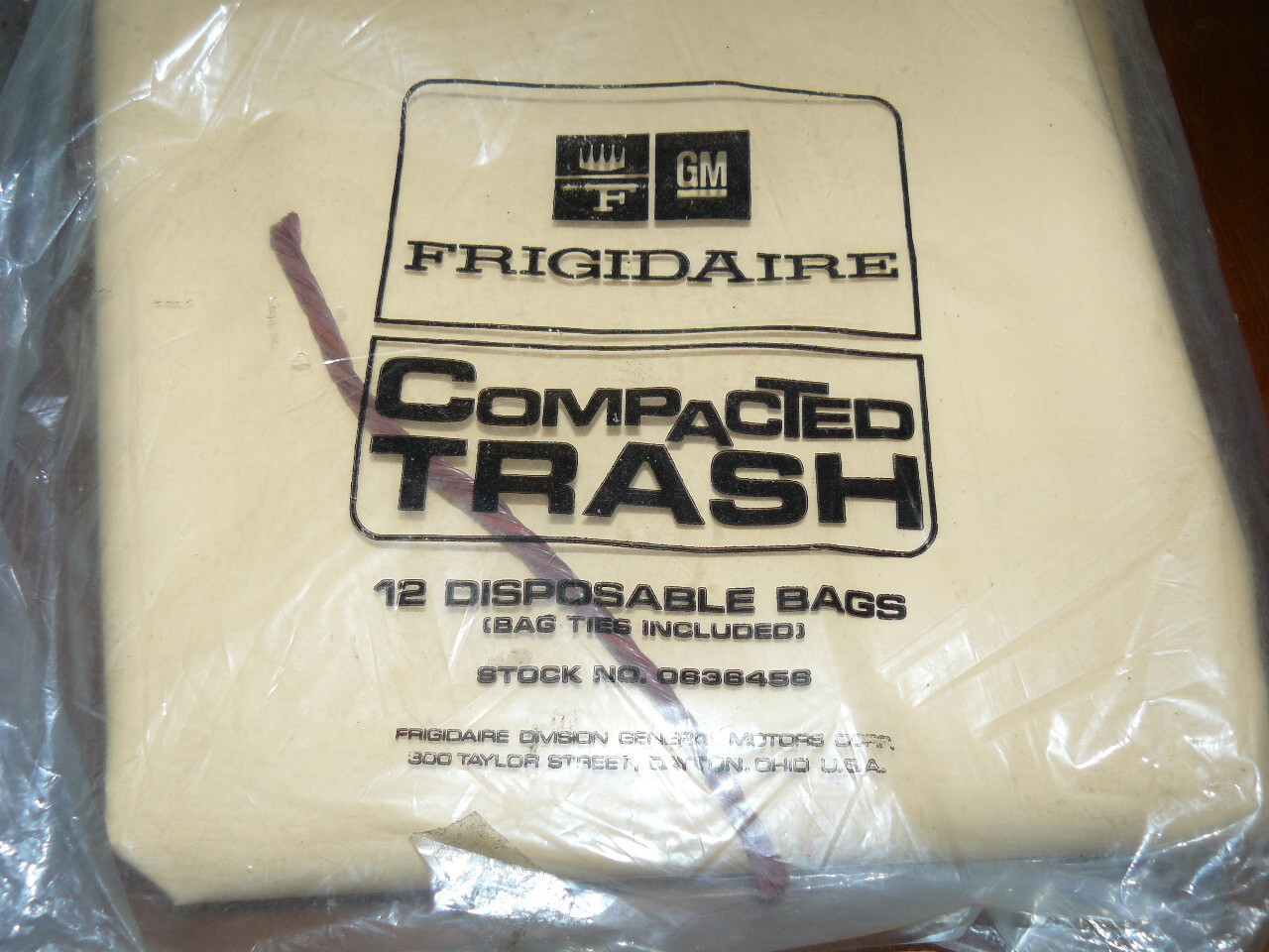 20 Fridgidaire Trash Compacter Bags 0636456 New Old Stock eBay
