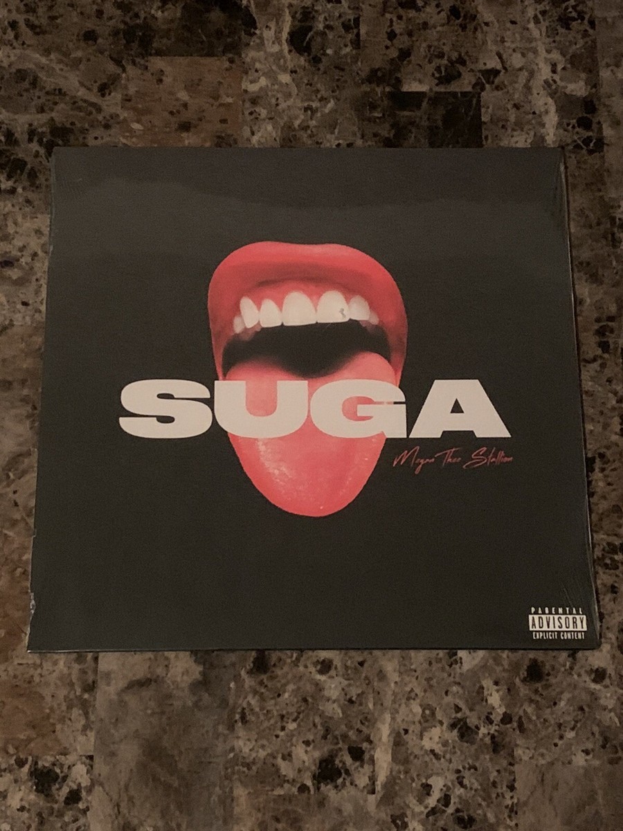 Megan Thee Stallion Suga Red Good News Cloudy Vinyl Sealed | eBay